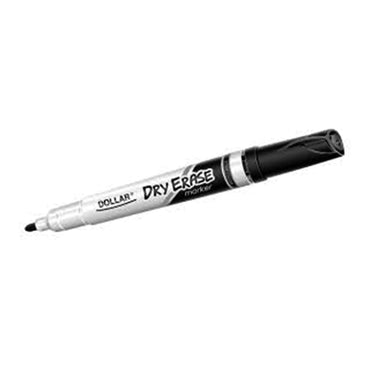 Dollar white board marker  black The Stationers